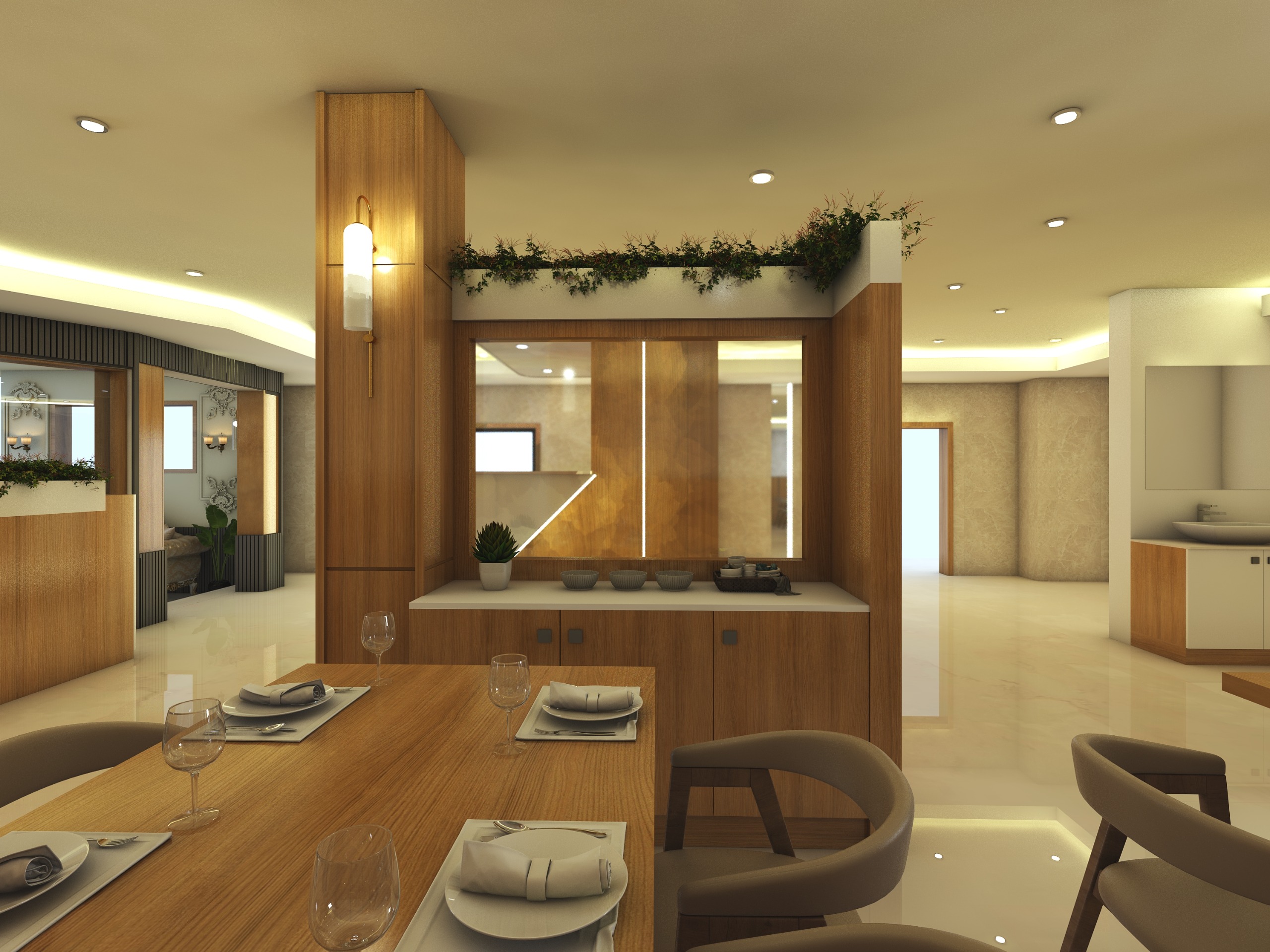 Restaurant Ambiance View